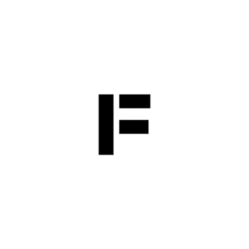 Individual Character Stencil 24" - Letter F
