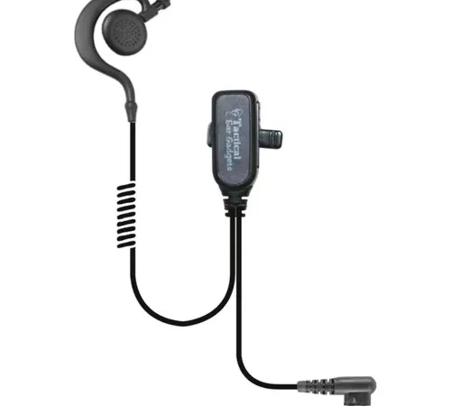 Ear Phone Connection Owl Lapel Microphone With Over The Ear Speaker for Motorola Radios, EP203