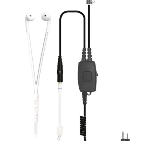 Ear Phone Connection Snake Covert Kit for Motorola Radios, EP603