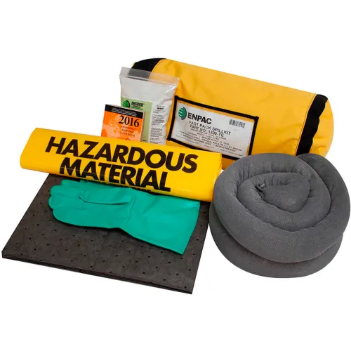 ENPAC Fast Pack Spill Kit - Universal, 5 Gallon Capacity, Yellow, 1300-YE