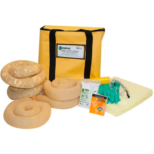 ENPAC Speedy Duffel Spill Kit - Aggressive, 10 Gal. Capacity, Yellow, 1311-YE
