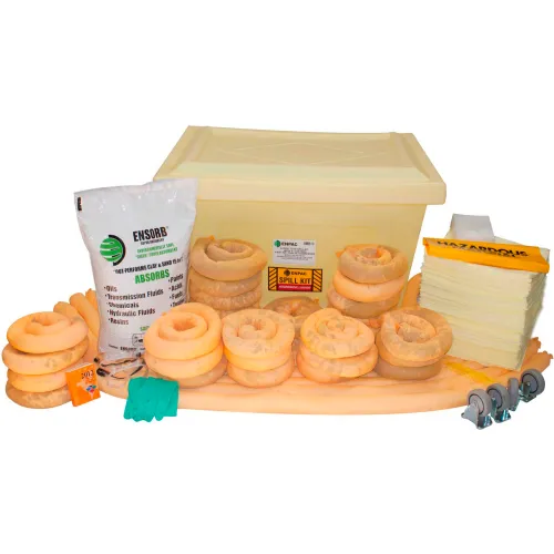 ENPAC 150 Gallon X-Large Tote Combo Spill Kit - Aggressive, 1381-YE