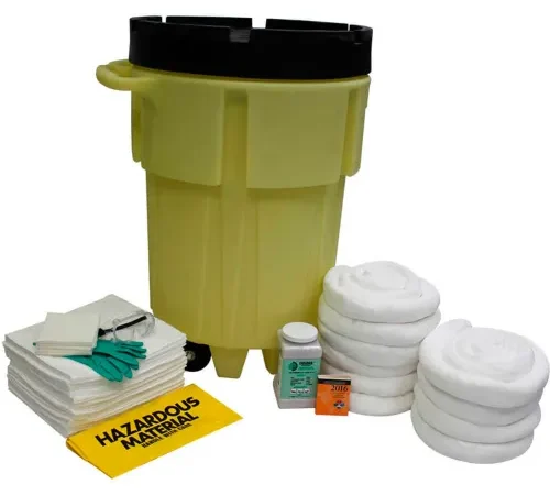 ENPAC 95 Gallon Wheeled SpillPack Spill Kit, Oil Only, Yellow, 1499-YE