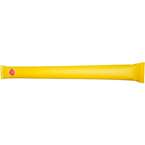 Enpac® Water-Filled Spill & Flood Barrier, 22 oz. PVC, 10'L x 1/2'W x 6"H, Yellow - Image 2