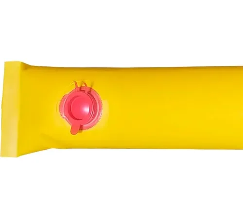 Enpac? Water-Filled Spill & Flood Barrier, 22 oz. PVC, 5'L x 1/2'W x 6"H, Yellow