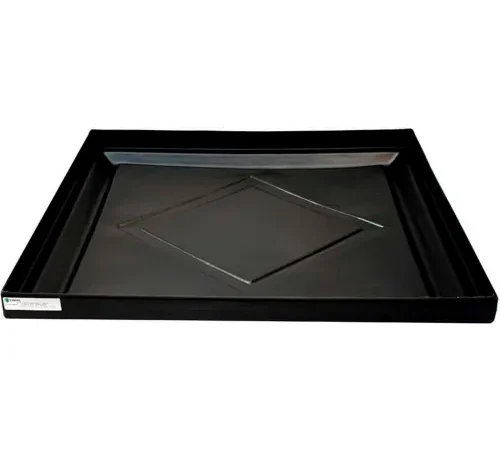 ENPAC? Black Diamond 5004-BK 4-Drum Econo Spill Shell" - 51 x 47 x 5 - 36 Gallon Cap.