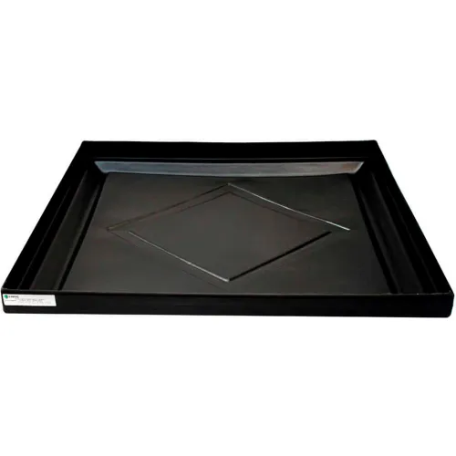 ENPAC Black Diamond 5004-BK 4-Drum Econo Spill Shell" - 51 x 47 x 5 - 36 Gallon Cap.