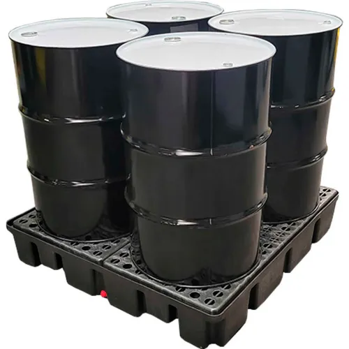 ENPAC Black Diamond Drum Spillpallet 5400-BD-D with Drain - 2000 Lb. Cap.