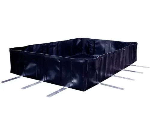 Black Diamond ISO Double Tank Berm, 20'L x 24'W x 24"H, 7180 Capacity Gal