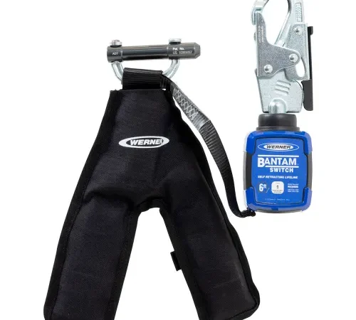 Werner Bantam Switch retractable lifeline with hook