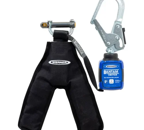 Werner Bantam self-retracting lifeline safety hook