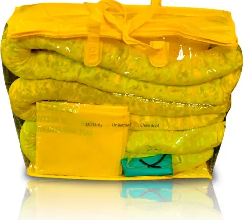 Spilfyter Grab & Go  Hazmat Zipper Bag Spill Kit (Absorbs Up To 5 Gal)