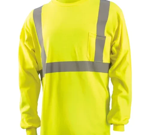 OccuNomix Premium 5-In-1 Parka, Class 3, Hi-Vis Yellow, 4XL, LUX-TJFS-Y4X