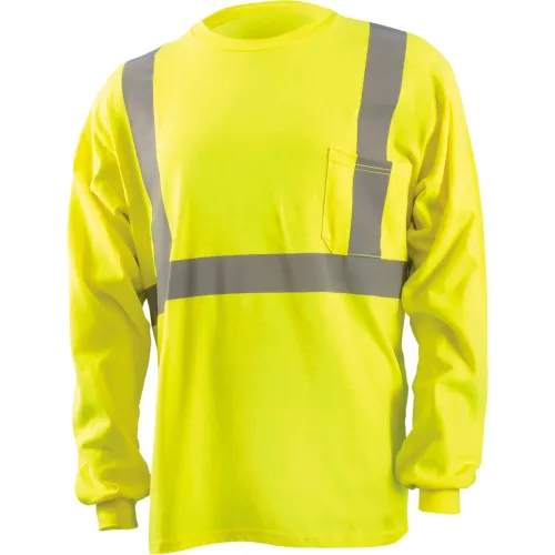 OccuNomix Premium 5-In-1 Parka, Class 3, Hi-Vis Yellow, 5XL, LUX-TJFS-Y5X