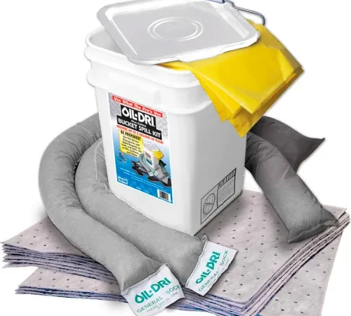 Oil-Dri Universal Bucket Spill Kit, 5 Gallon Capacity