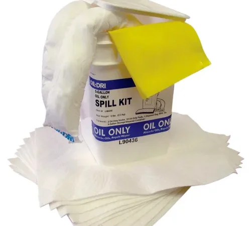 Oil-Dri® Oil Only Bucket Spill Kit, 5 Gallon Capacity