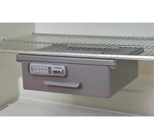 Omnimed 183026 Medium Aluminum Refrigerator Lock Box with E-Lock