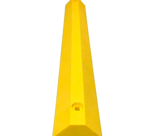 Yellow parking wheel stop