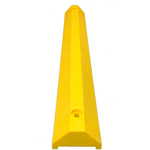 Yellow parking wheel stop