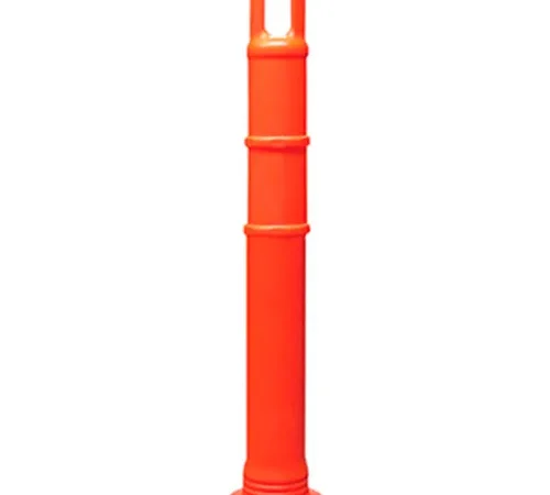 Plasticade 7328-LD-O 28" Watchtower Delineator, Polyethylene, Orange