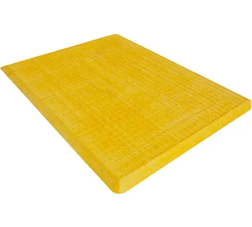 Plasticade CSP-TC35-Y 35" Trench Cover, Made Of Fiberglass Composite, Yellow, 4410 Lbs. Capacity