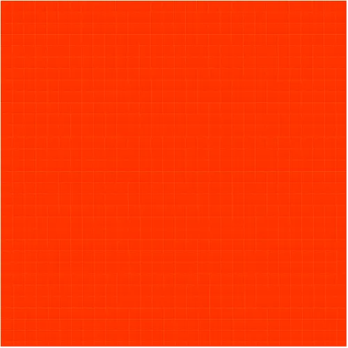 Plasticade Oralite 36" X 36" Super Bright Vivid Orange Roll-Up Sign, Road Work Ahead - Image 4