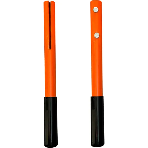 Plasticade Stop/Slow Paddle, 18" HIP ABS Plastic w/ 10" Fiberglass Handle - Image 2