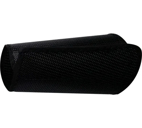 CutGuard" Black Polyester Mesh Wristlet, XL, Black, S01MC7XXL