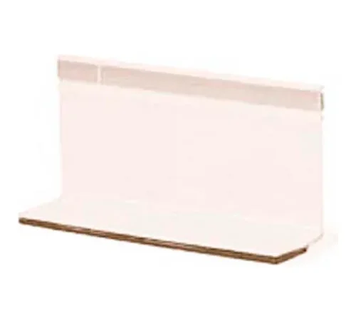 Pexco 4" Temporary Overlay Pavement Marker, 1-Way Reflective, White - Pkg Qty 500