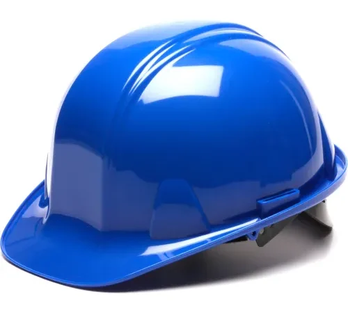 Blue Cap Style 4 Point Snap Lock Suspension Hard Hat - Pkg Qty 16