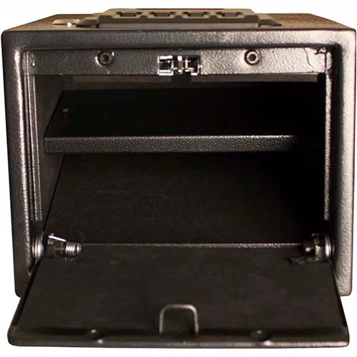 Tracker Safe Quick Access Pistol Safe Electronic Combo Lock - QAPS-01 - 9"W x 12"D x 7"H - Black - Image 4
