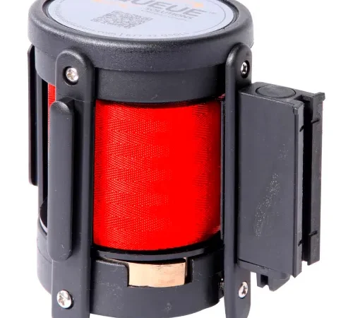 Replacement Cassette For QueuePro 300, SafetyPro 300 & WeatherMaster 300 Belt Barriers, 16' Red Belt