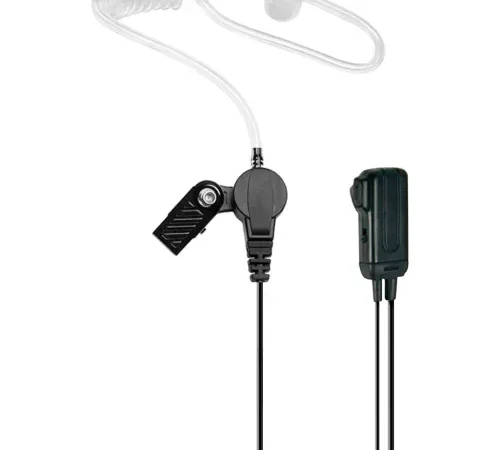 Midland? Surveillance Headsets W/ Push-To-Talk Option, Black