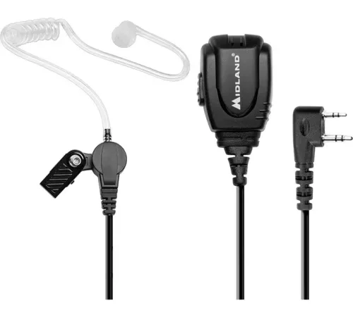 Midland? BizTalk? Concealed Headset For MB Series Radio, Black