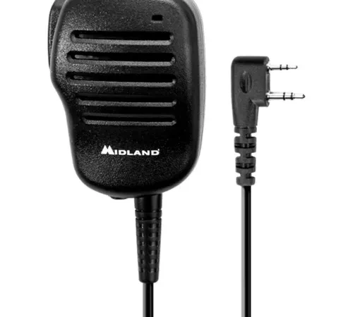 Midland BizTalk Speaker Mic For MB Series Radios, Black