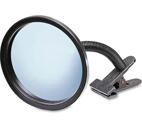 See All? Portable Plexiglas? Convex Mirror, Indoor, 7" Dia., 160? Viewing Angle
