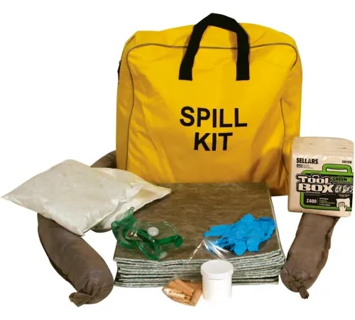 EverSoak General Purpose Canvas Bag Spill Kit, 15 Gallon Capacity, 1 Spill Kit/Case