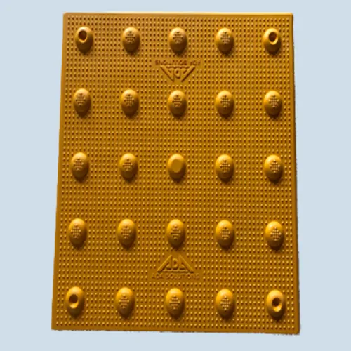 Surewerx ADA Tactile Pad, Surface Application, 2' x 4', Federal Yellow - Image 3