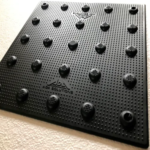 Surewerx ADA Tactile Pad, Surface Application, 2' x 4', Federal Yellow - Image 2