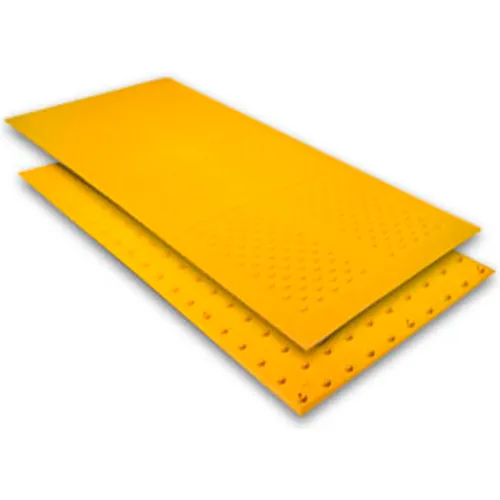 Surewerx ADA Tactile Pad, Surface Application, 2' x 4', Federal Yellow