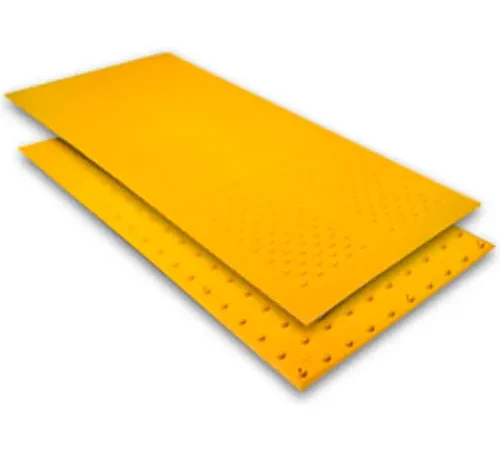 Surewerx? ADA Tactile Pad, Surface Application, 2' x 5', Federal Yellow