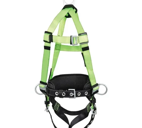 PeakWorks® Contractor Safety Harness with Positioning Belt, Grommeted Leg Straps, Class AP, M