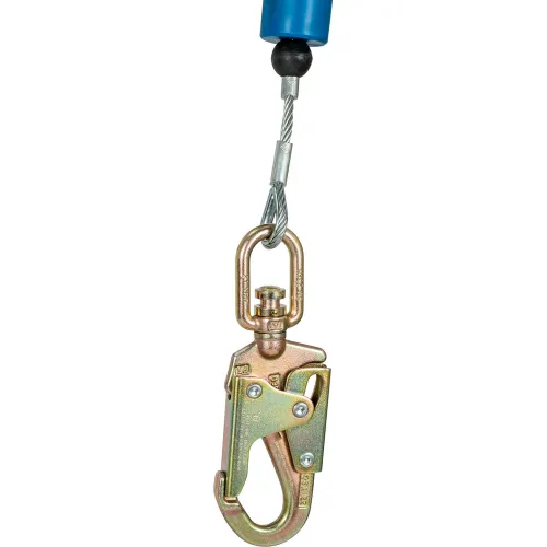 PeakWorks Self Retracting Lifeline Device with Recovery, Single Leg, Snap Hook, 130'L - Image 5