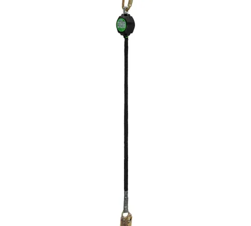 PeakWorks Tie Back Self Retracting Lifeline Device, Single Leg, Snap Hook, 9'L