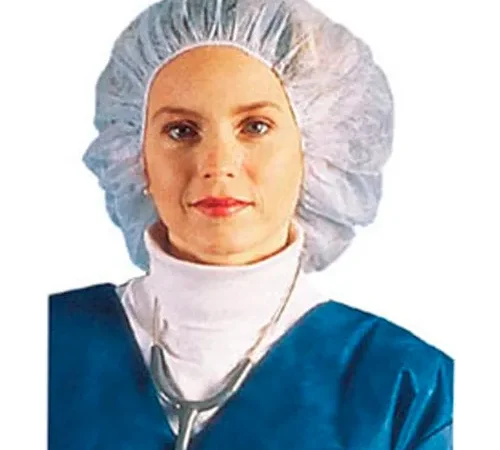 Bouffant Cap/Hairnet, 24", White
