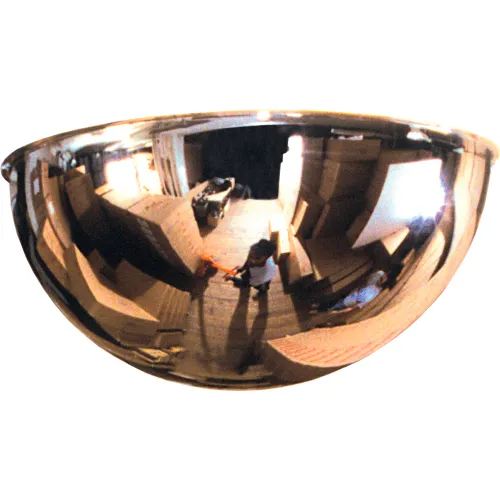 See All Mirrors Full Dome Panoramic Mirror, Plexi-Glass, 360 Viewing Angle, 32" Dia.
