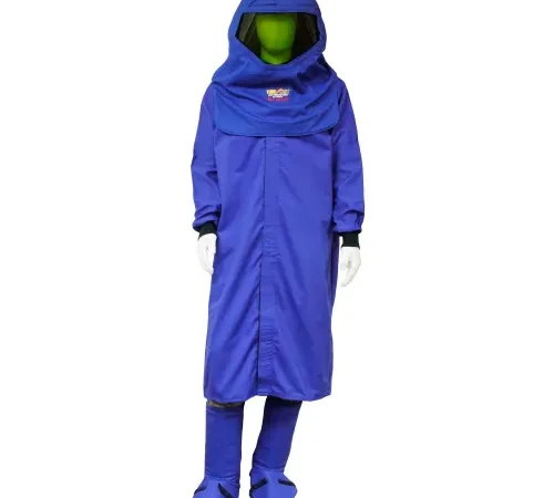 Stanco Economy HRC 4 Arc Clothing Kit (50" coat, 15" leggings, hood, hard hat, bag), TTEK40-2XL