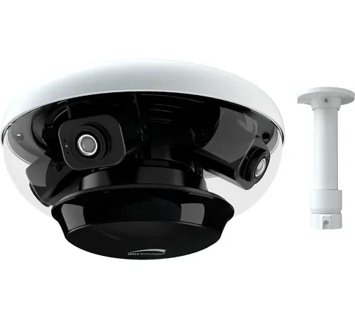 Speco? 8MP Quad-View IP Camera with Ceiling Mount, 4 x 4.0mm Fixed Lens, White Housing
