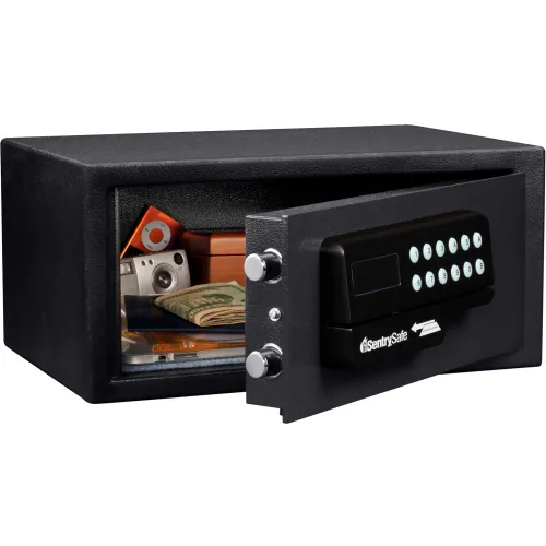 SentrySafe Security Safe H060ESB Card Access/Electronic Lock, 15"W x 11"D x 7"H, Black