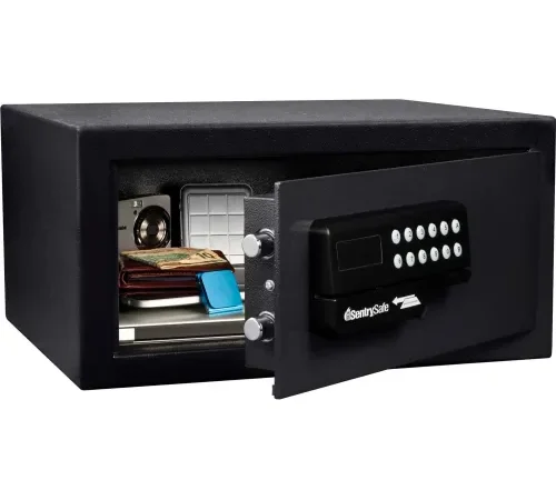 SentrySafe Security Safe HL100ESB Card Access/Electronic Lock, 18"W x 16"D x 9"H, Black